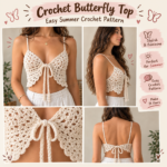 Crochet Butterfly Top – Easy Summer Crochet Pattern