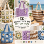 Crochet Tote Bag Pattern – Easy Summer Crochet Bag for Beginners