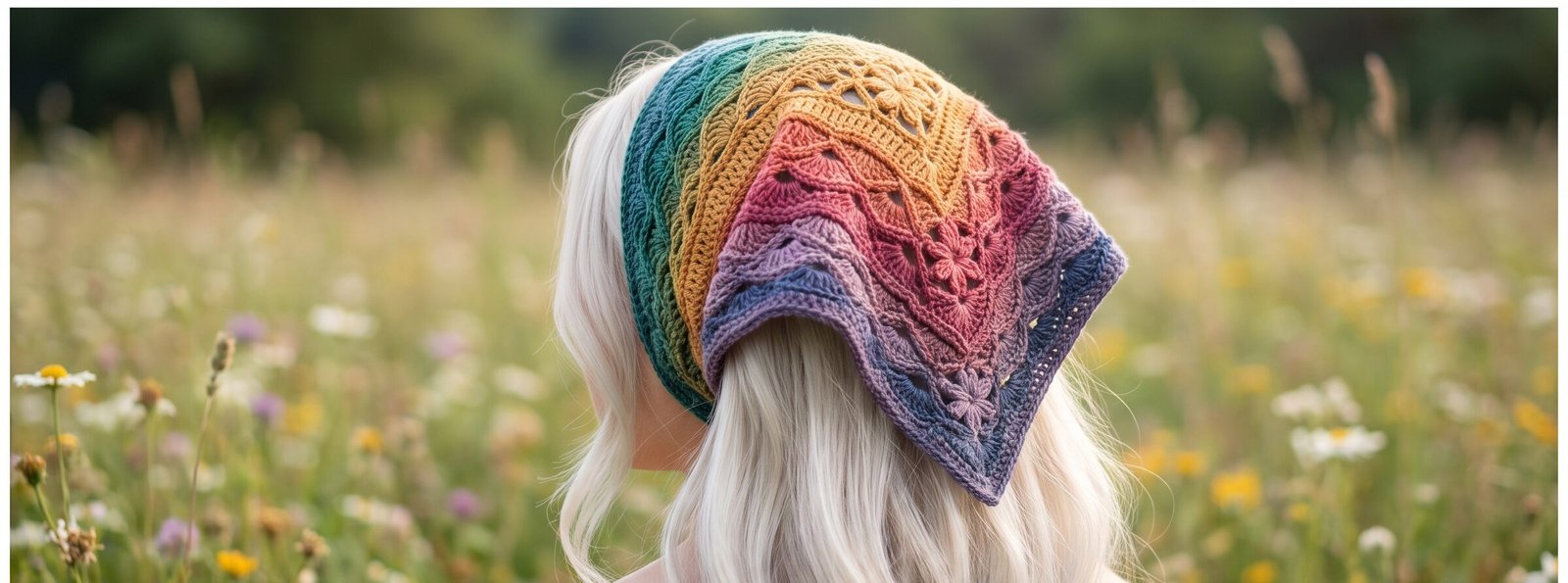 5 Stunning Free Crochet Bandana Pattern&hellip;